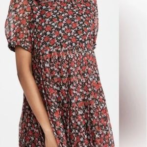 En Saison - Peter Pan collar Mini Dress